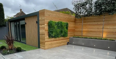 Luxury Country Fern Artificial Vertical Garden 40" x 40" 11SQ FT Commercial Grade UV Resistant 