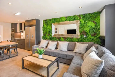 Luxury Country Fern Artificial Vertical Garden 40" x 40" 11SQ FT Commercial Grade UV Resistant 