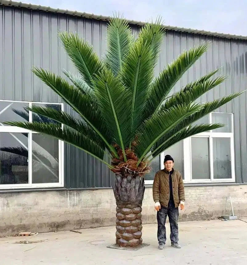 Tall Artificial Palm Tree Florida Palm or Middle Eastern Palm Tree Small Version