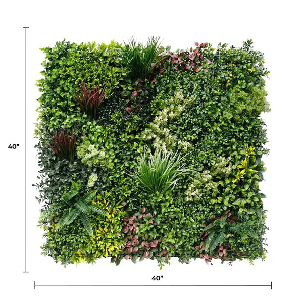 Evergreen vertical garden set, three pieces totaling 33 sq ft.