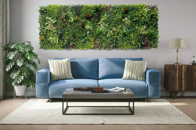 Evergreen Triptych Vertical Garden / Living Wall Set 3 Pieces (33SQFT Set) UV Resistant 