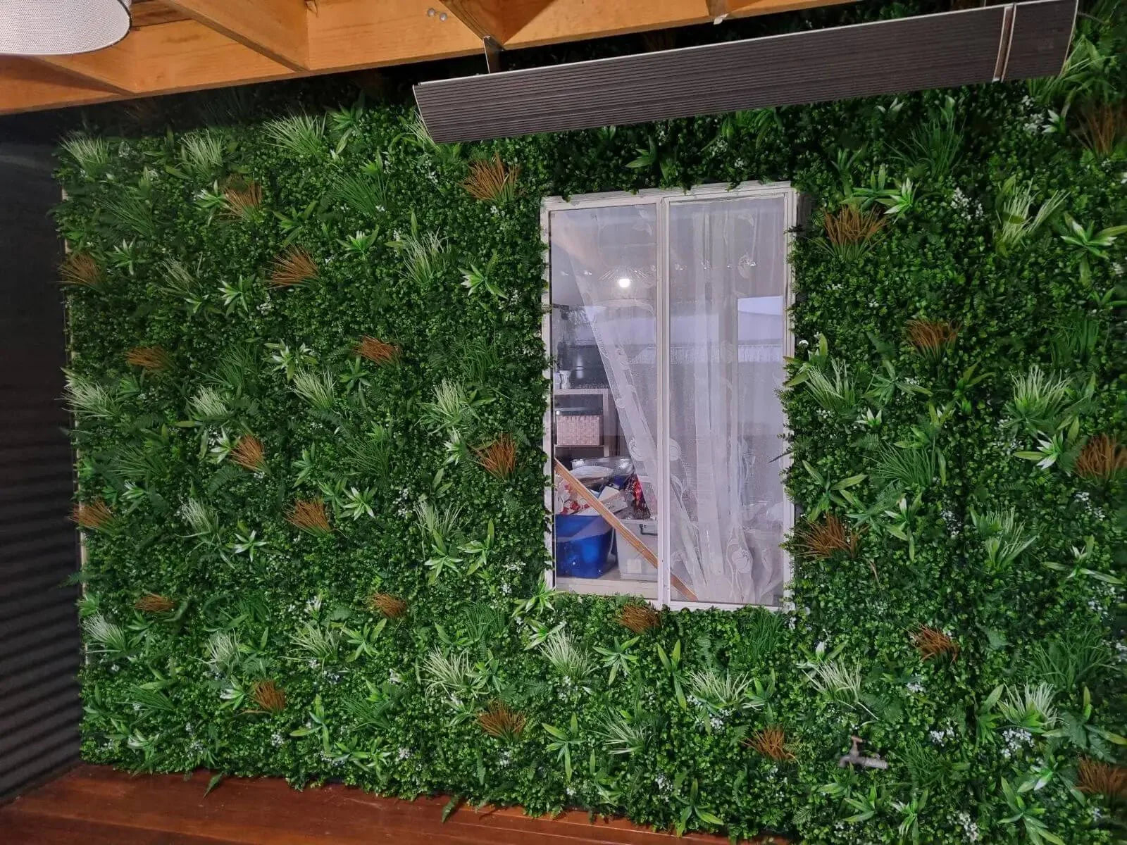 Luxury Wild Tropics Artificial Vertical Garden 40" x 40" 11SQ FT Commercial Grade UV Resistant