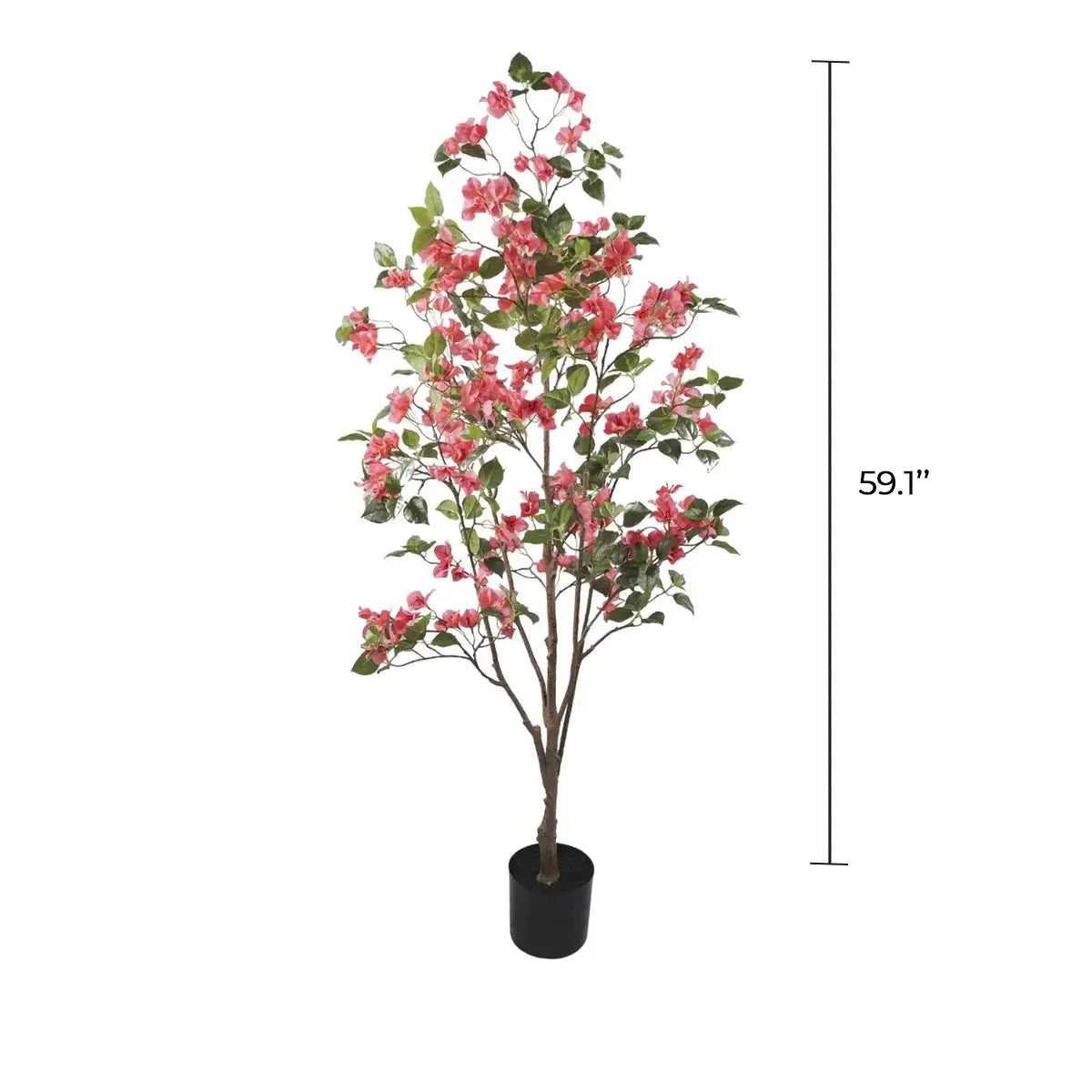 Hand-crafted Premium Artificial Bouganvillea Tree 59.1in 