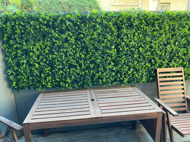 Premium Mixed Ivy Spring Sensation Artificial Green Wall 40" x 40" 11SQFT Commercial Grade UV Resistant 