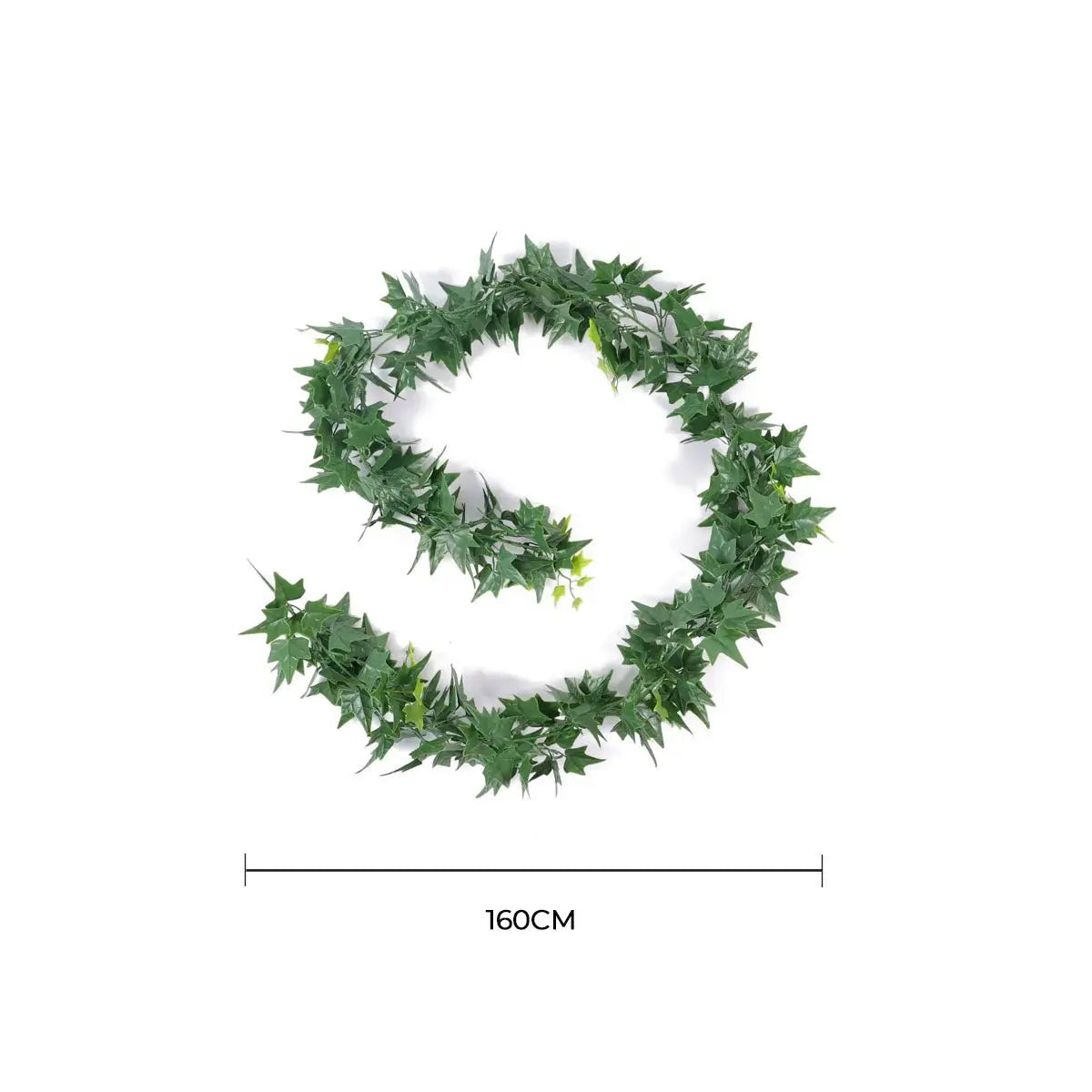 Lifelike Hanging Ivy Garland 63" UV Resistant Interconnectable (Outdoor Proof) 