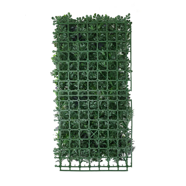Premium Artificial Green Wall Rustic Botanical Lavender 40"x 20" Commercial Grade UV Resistant 