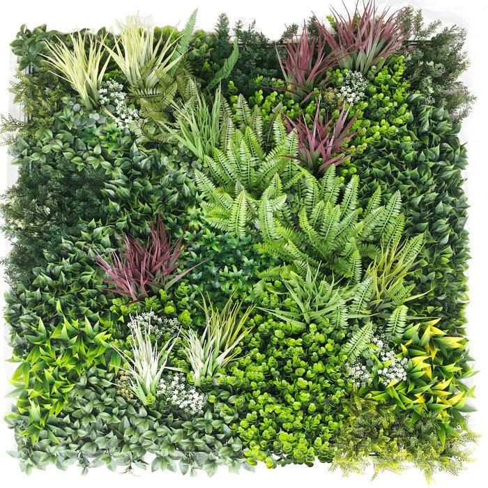 Sample Panel of Urban Greenery Artificial Vertical Garden (Small Sample) Commercial Grade UV Resistant 