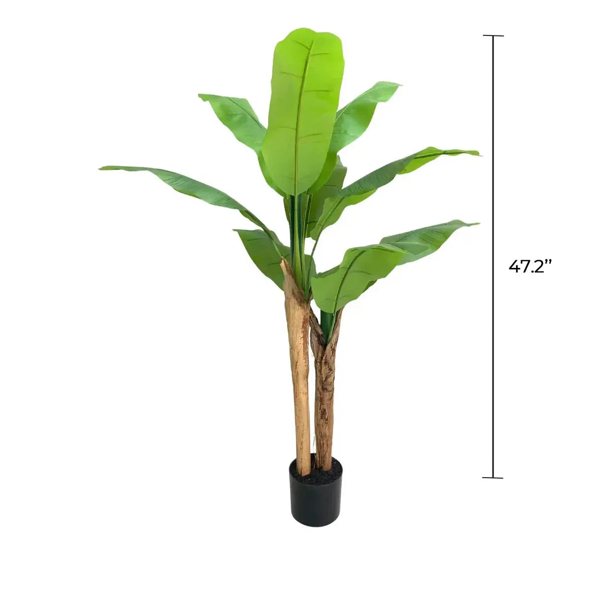 Premium Artificial Wide Leaf Banana Tree 47.2in 