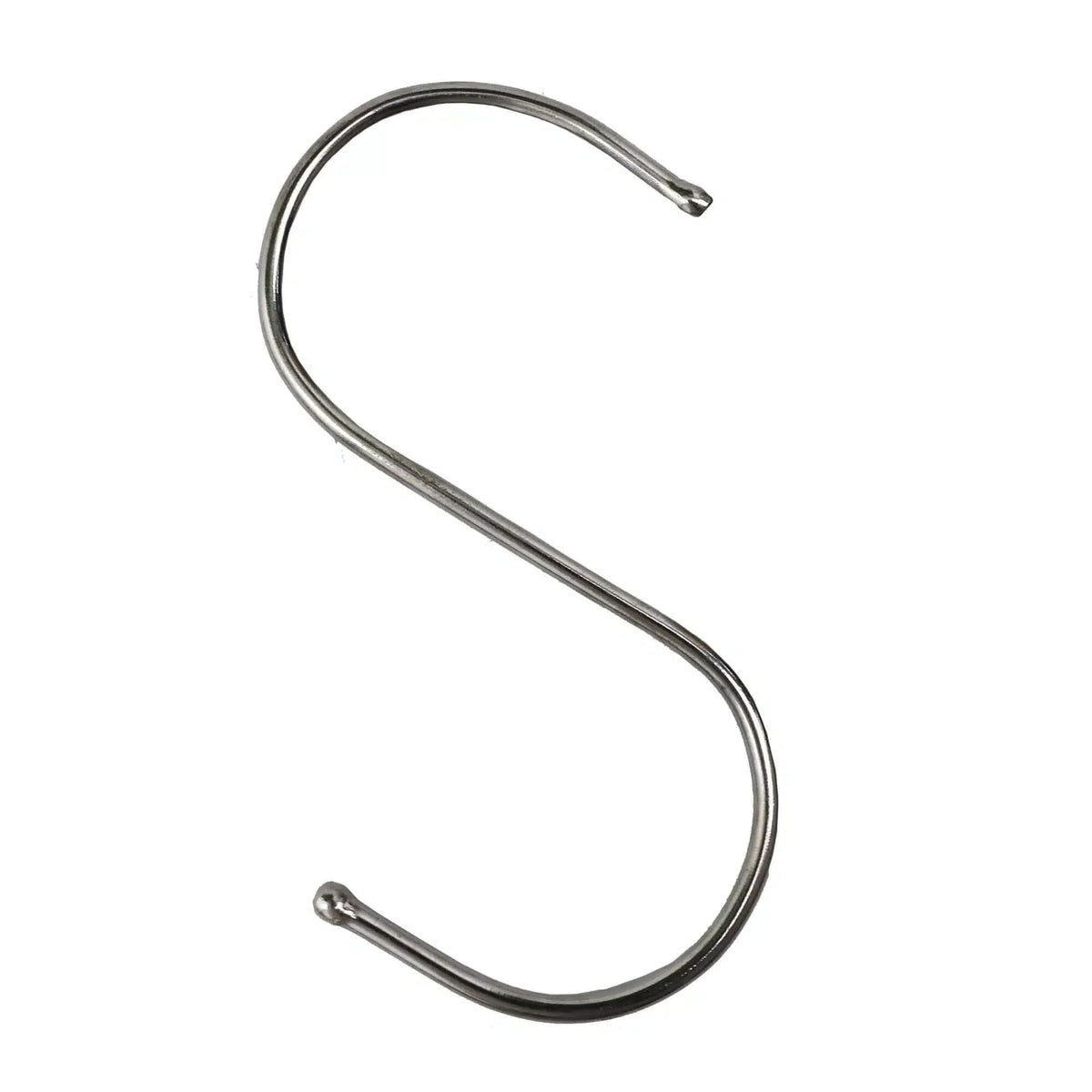 Stainless Steel Hanging S Hooks 4.72 inches X 2.36 inches 25 Pieces 