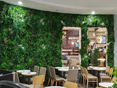 Luxury Wild Tropics Artificial Vertical Garden 40" x 40" 11SQ FT Commercial Grade UV Resistant 
