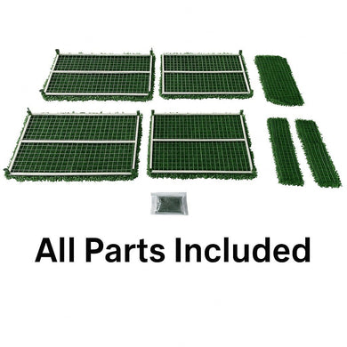 Premium Artificial Boxwood Hedge 6FT | UV Resistant & Easy Assembly 