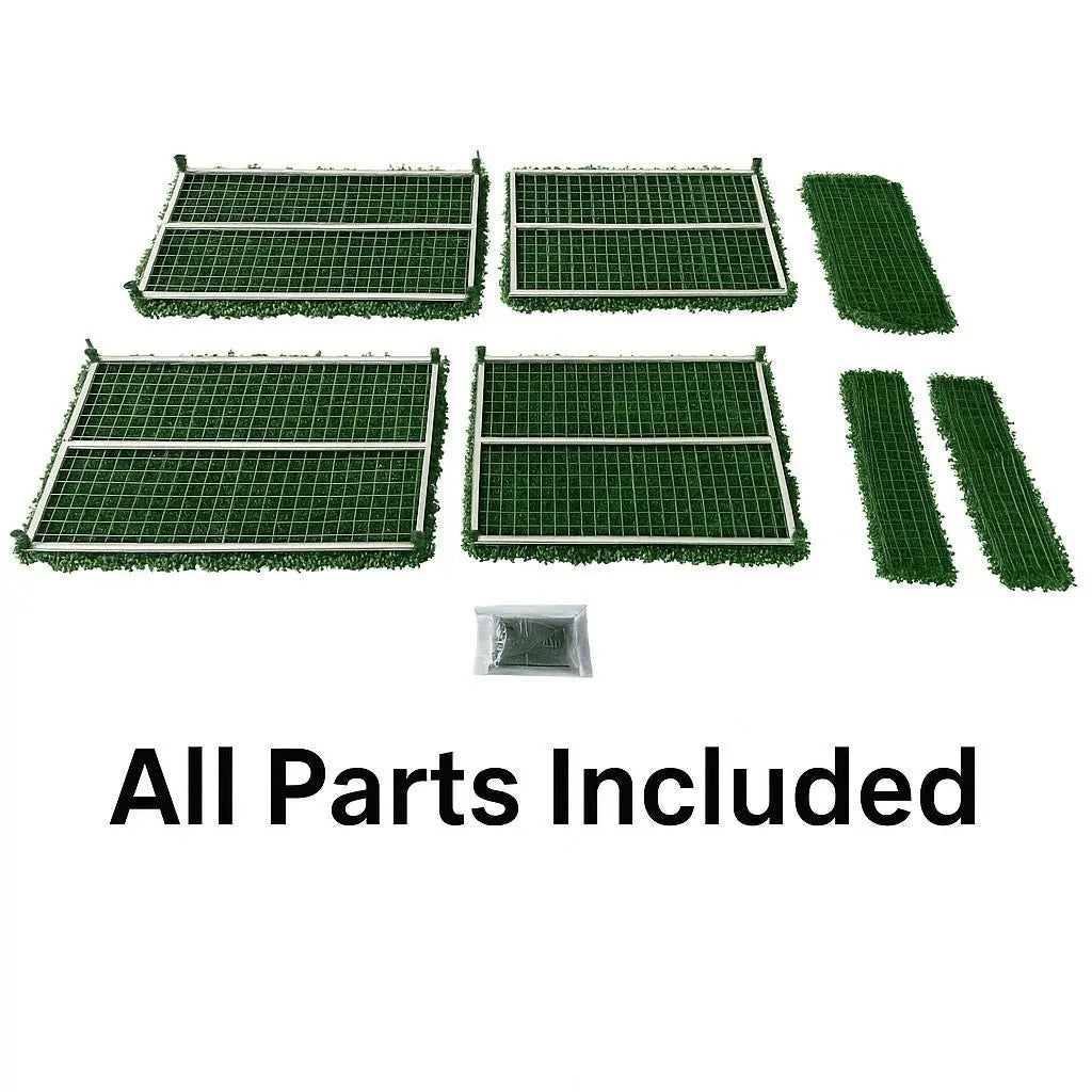 Premium Artificial Boxwood Hedge 7.5FT | UV Resistant & Easy Assembly 