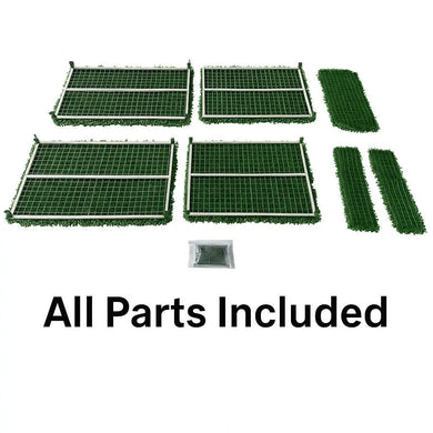 Premium Artificial Boxwood Hedge 7.5FT | UV Resistant & Easy Assembly 