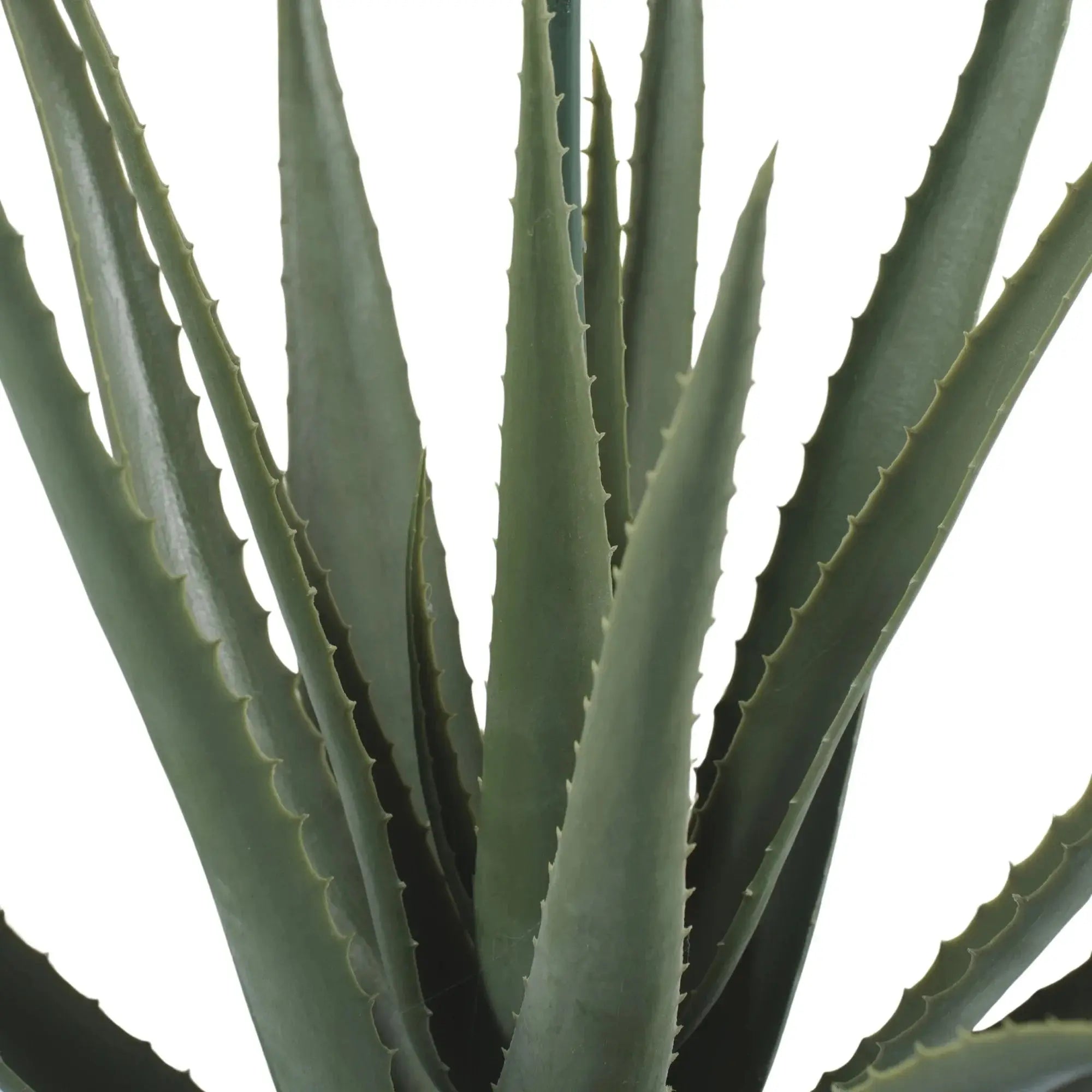 Premium Artificial Aloe Vera with Orange Flower 33.5in 