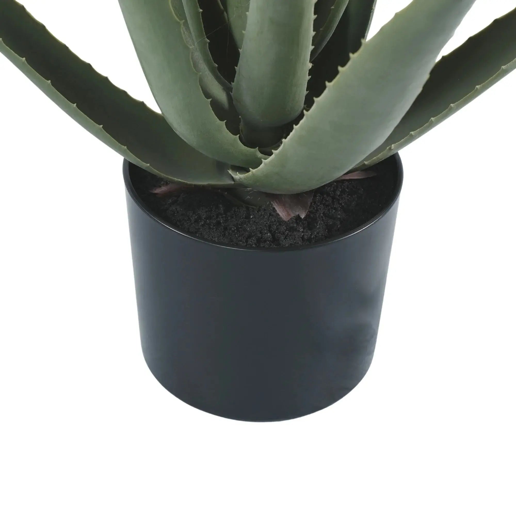 Premium Artificial Aloe Vera with Orange Flower 33.5in 