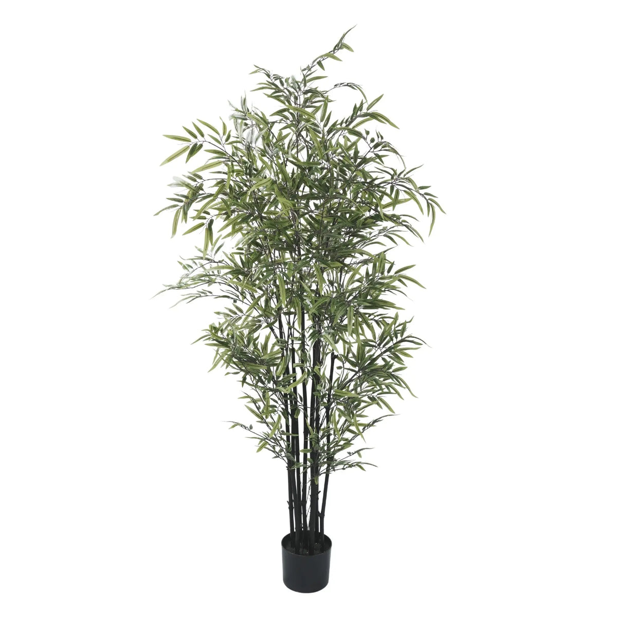 Premium Dense Artificial Black Bamboo 59.1in 