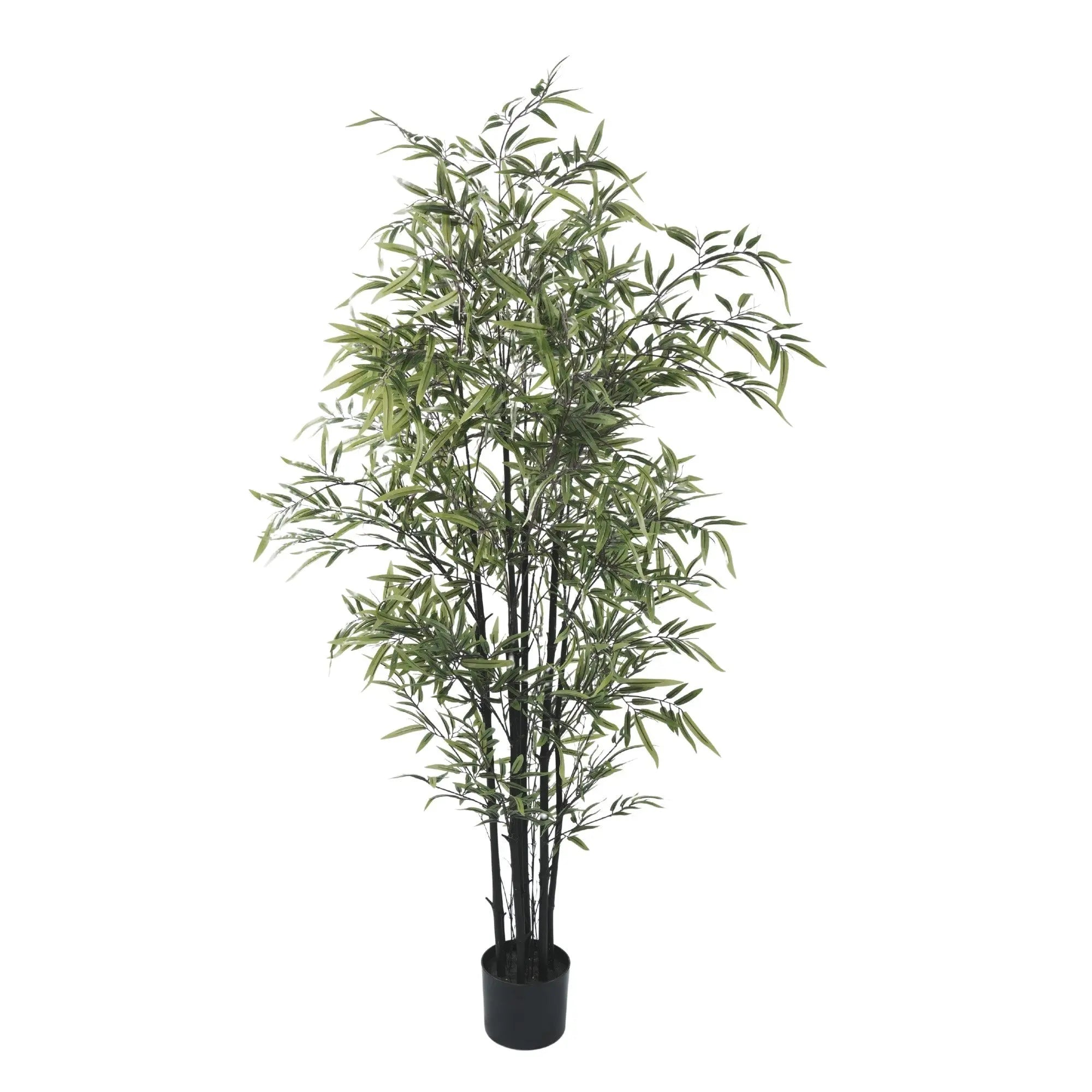 Premium Dense Artificial Black Bamboo 59.1in 
