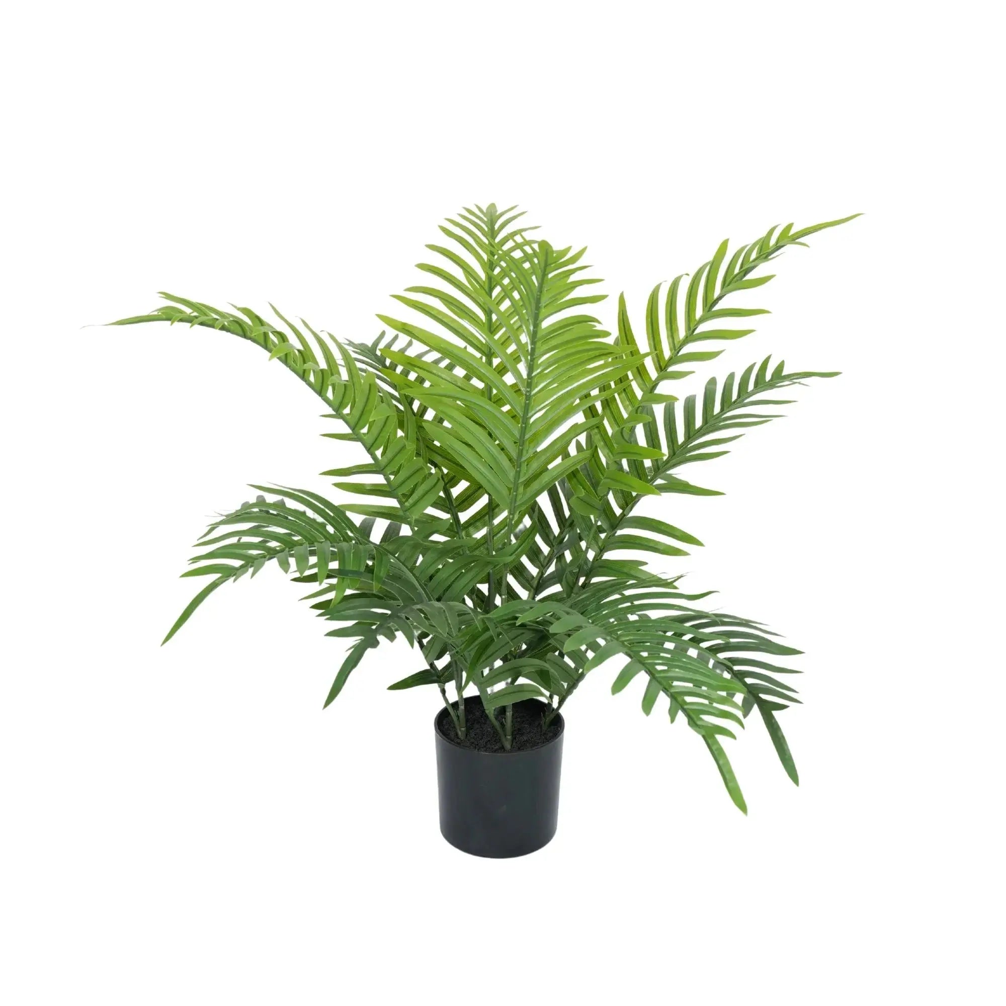 Premium Dense Potted Artificial Fern Palm 23.6in 