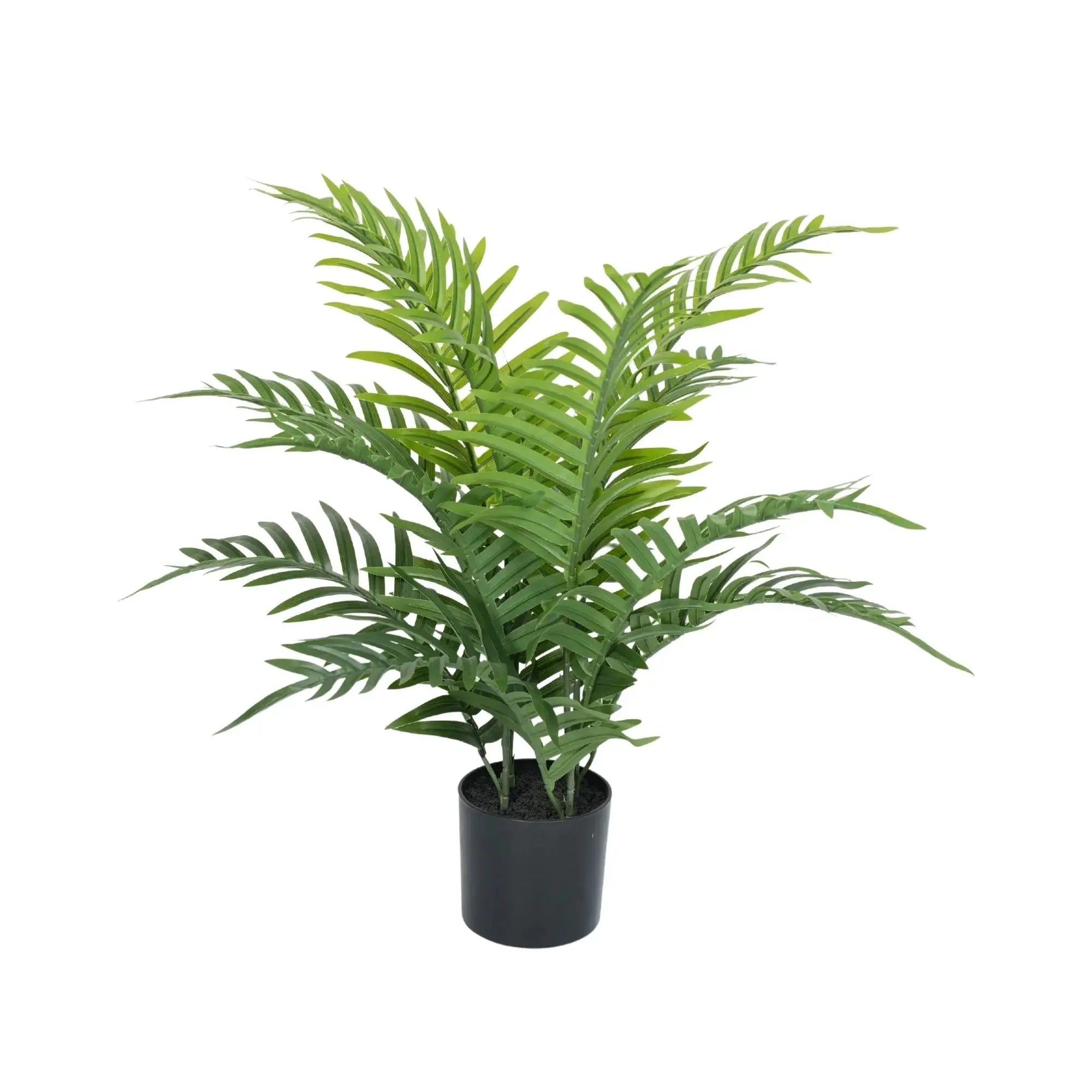Premium Dense Potted Artificial Fern Palm 23.6in 