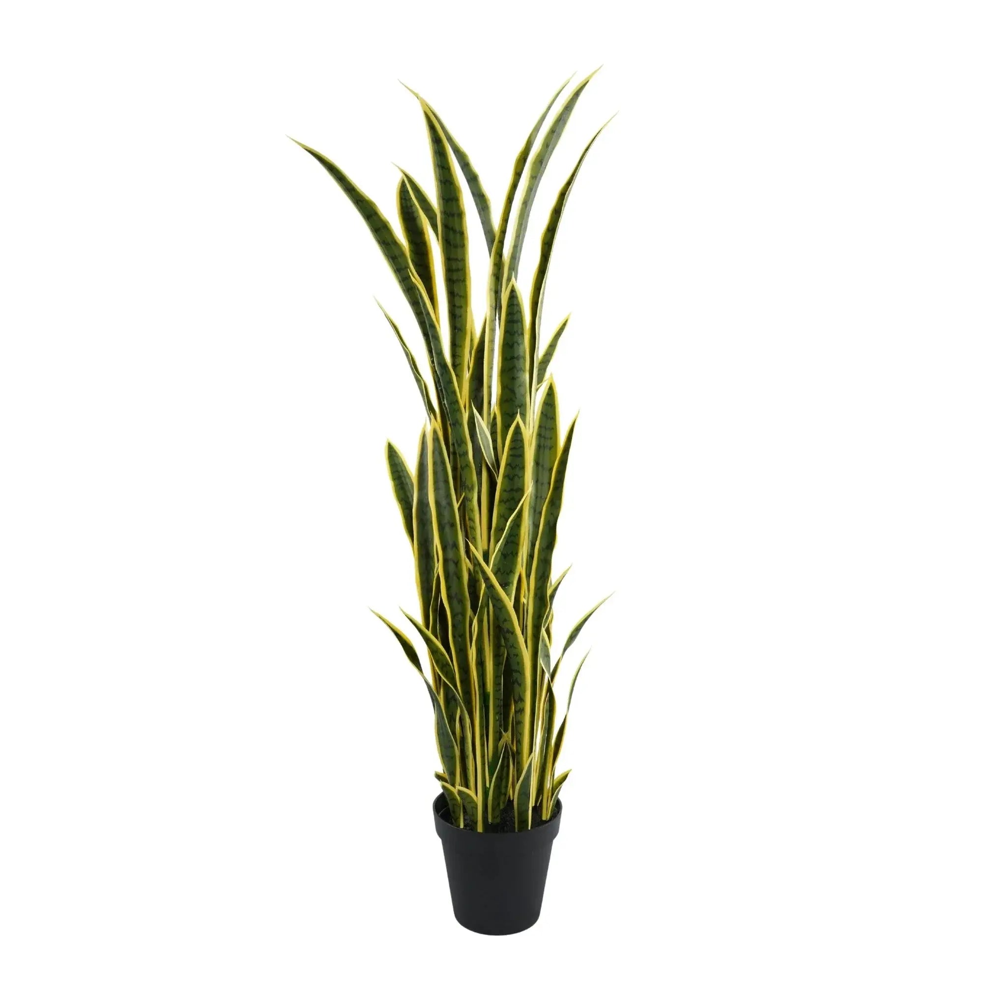 Premium Artificial Snake Plant (Sansevieria) 59.1in UV Resistant 