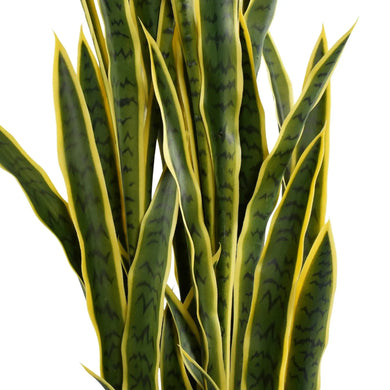 Premium Artificial Snake Plant (Sansevieria) 59.1in UV Resistant 