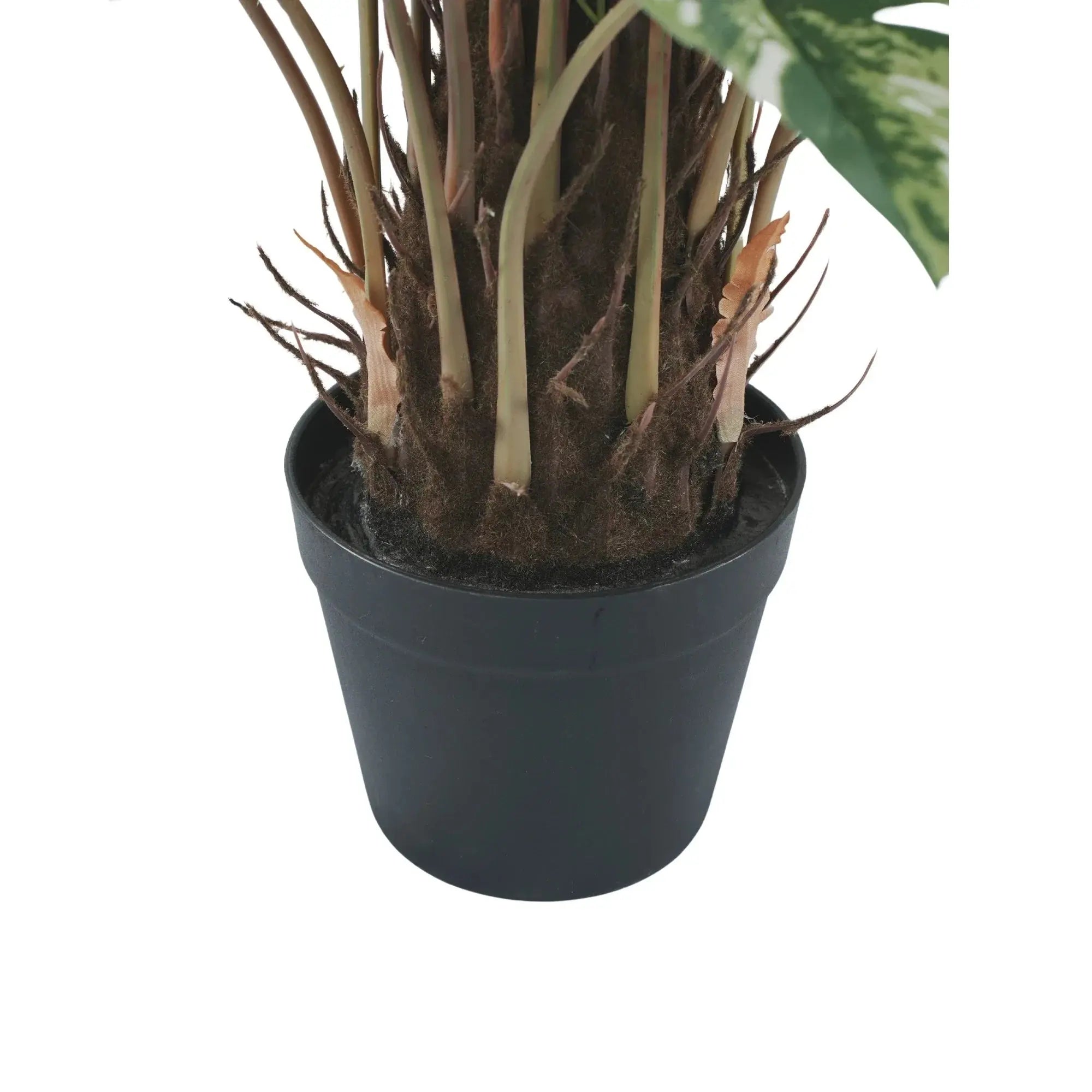 Premium Artificial Monstera Deliciosa / Variegated Monstera (Swiss Cheese) 35.4in 