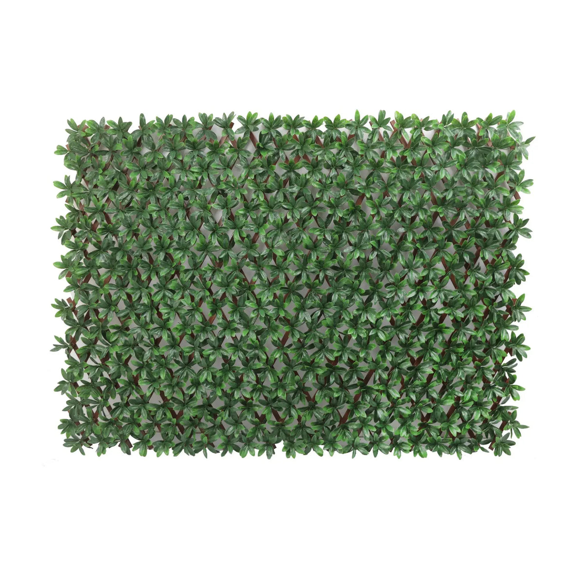 Expandable Faux English Laurel Trellis Privacy Fence (Variable Size) UV Resistant - 72" x 36" 