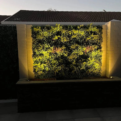 Ultra-Luxury Lush Spring Artificial Vertical Garden Green Wall 40" x 40" 11SQ FT Commercial Grade UV Resistant (Overstock Sale) 