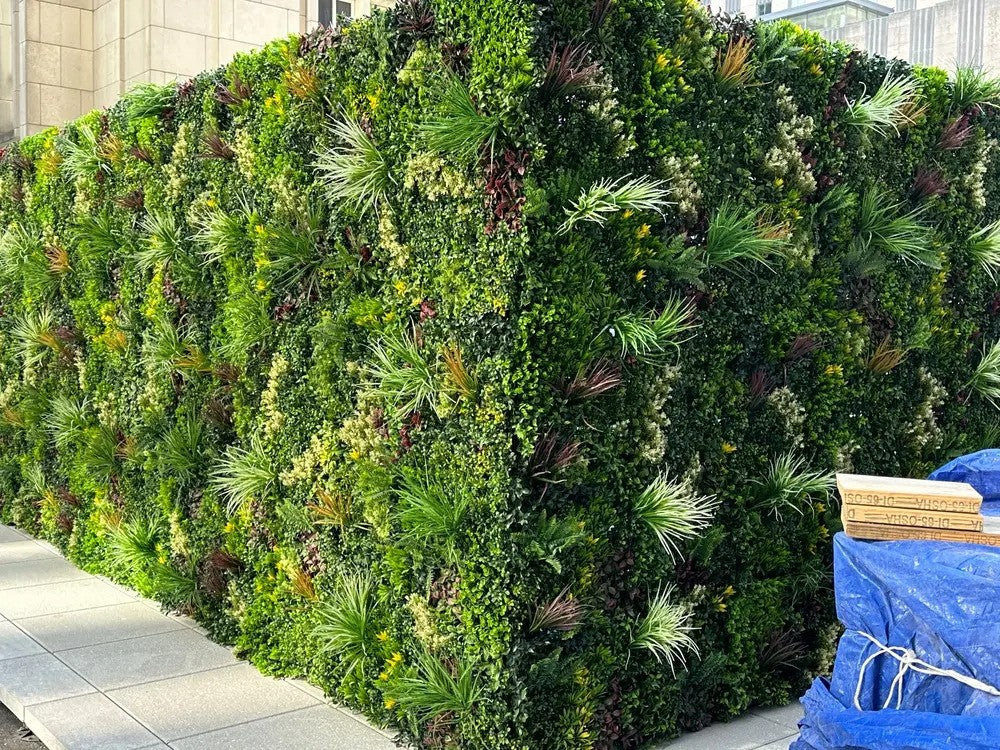 Evergreen Triptych Vertical Garden / Living Wall Set 3 Pieces (33SQFT Set) UV Resistant
