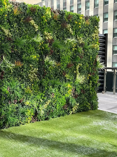 Evergreen Triptych Vertical Garden / Living Wall Set 3 Pieces (33SQFT Set) UV Resistant 
